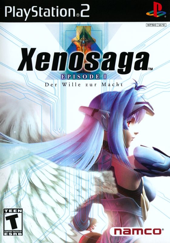 Xenosaga box art for Playstation 2